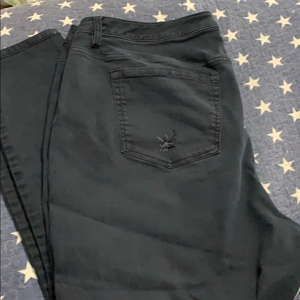 Lane Bryant tapered leg jean size 28